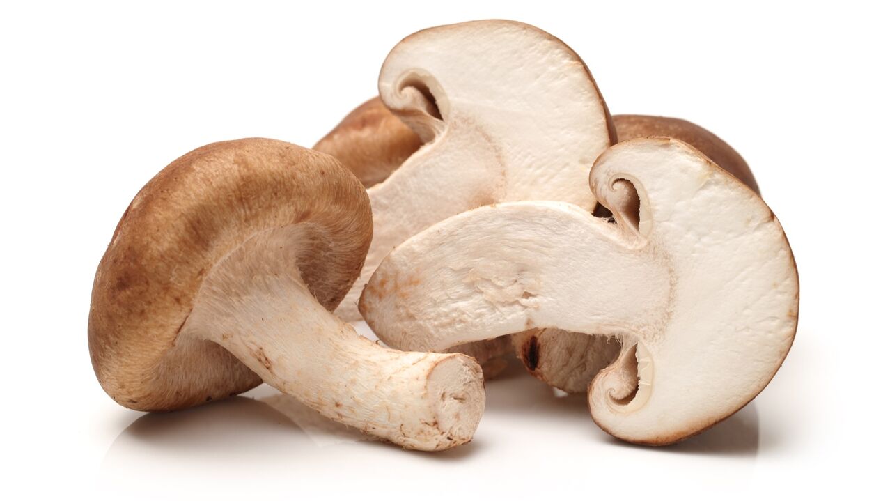 Ciuperci shiitake în capsule cardiform